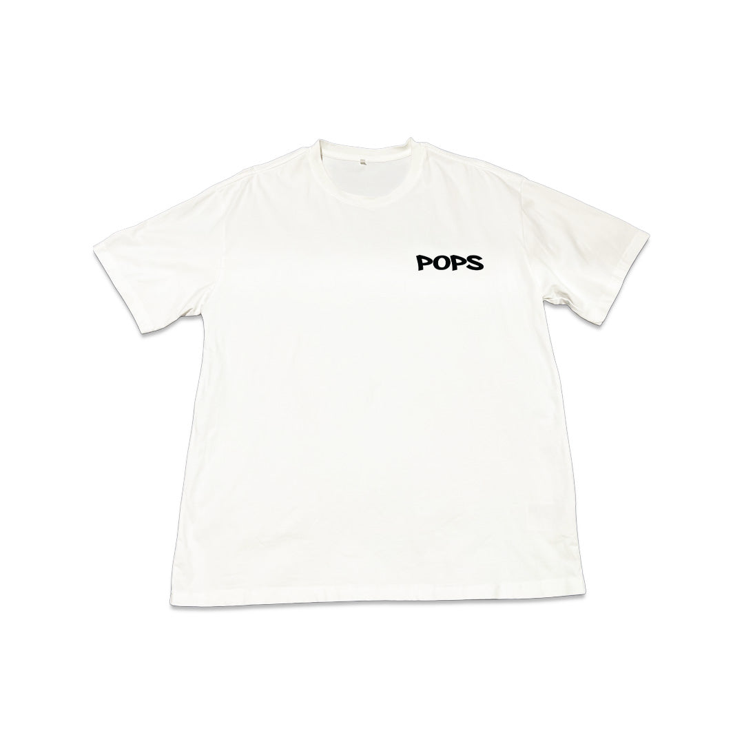 POPS Skeleton White T-Shirt